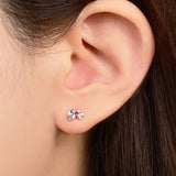 Twin Pear Cut Stud Earrings EMSM4888