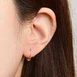 Volume Huggie Earrings EJIM4157