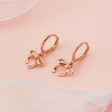 Grace Ribbon Huggie Earrings EETM4504