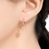 Heart Drop Earrings ETRM4403