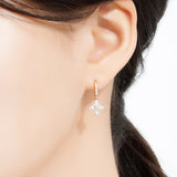 Bonita Drop Hoop Earrings EMSM4965