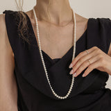 Fresh Water Pearl Rope Necklace NJCM4031