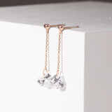 Lovely Heart Drop Earrings ETRM4388