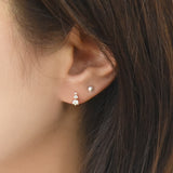 Lab-grown Diamond Triple Earrings ENKS4006L