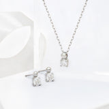 Lab-grown Diamond Bless Necklace NNKS4005L