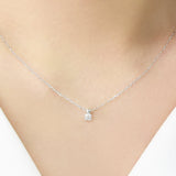 Lab-grown Diamond Bless Necklace NNKS4005L