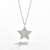 Lab grown Diamonds Large Star Diamond Necklace NAAM4030L