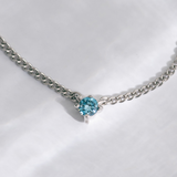 [30% OFF] Blue Diamond Necklace NNTM4082L