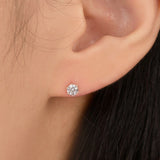 Simple Basic 3mm Stone Piercing ENOM4096