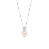 Mini Moon Pearl Necklace NTRS4095