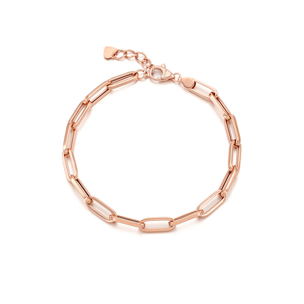 Simple Clip Chain Bracelet BLEM4064