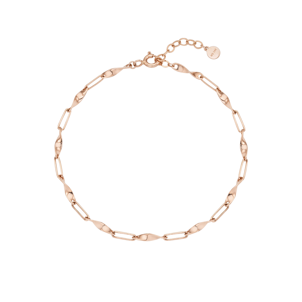 Wave clip chain Bracelets BMSM4067