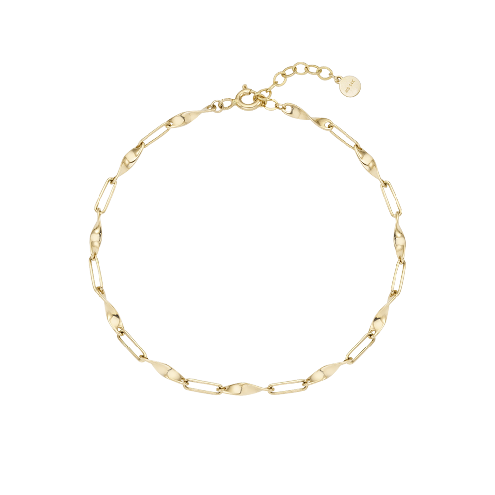 Wave clip chain Bracelets BMSM4067
