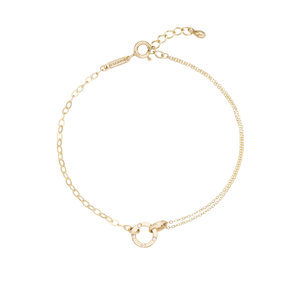 Circle ring chain Bracelets BRTM4005