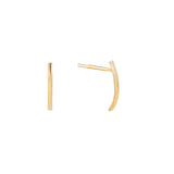 Tiny Line Stud Earrings EAMM0531