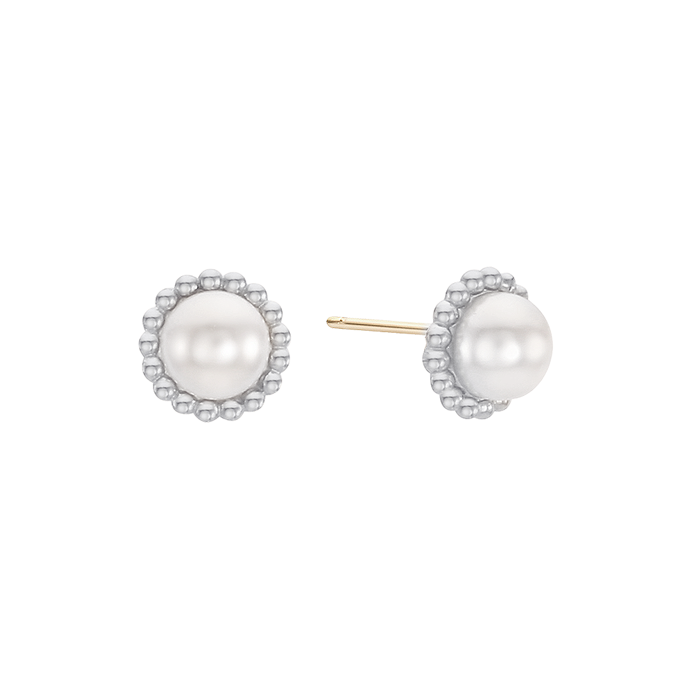 Raina Pearl Stud Earrings EAMM4554