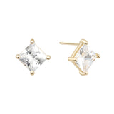 ESSENTIAL SQAURE 5mm CZ STUD EARRINGS EJCM4232