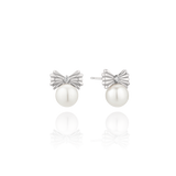 [Magnolia] Floreo twin pearl Earrings ELKS4197L