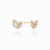 Even Leaf Stud Earrings ENOM4130