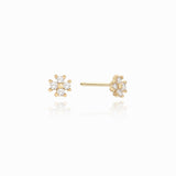 Mini Clover Stud Earrings ENOM4149