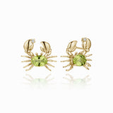 PERIDOT CRAP EARRINGS EPAS4019