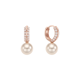 Shining Pearl Huggie Earrings ETRM4362