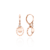 Modern Wave Hoop Earrings ETRM4409