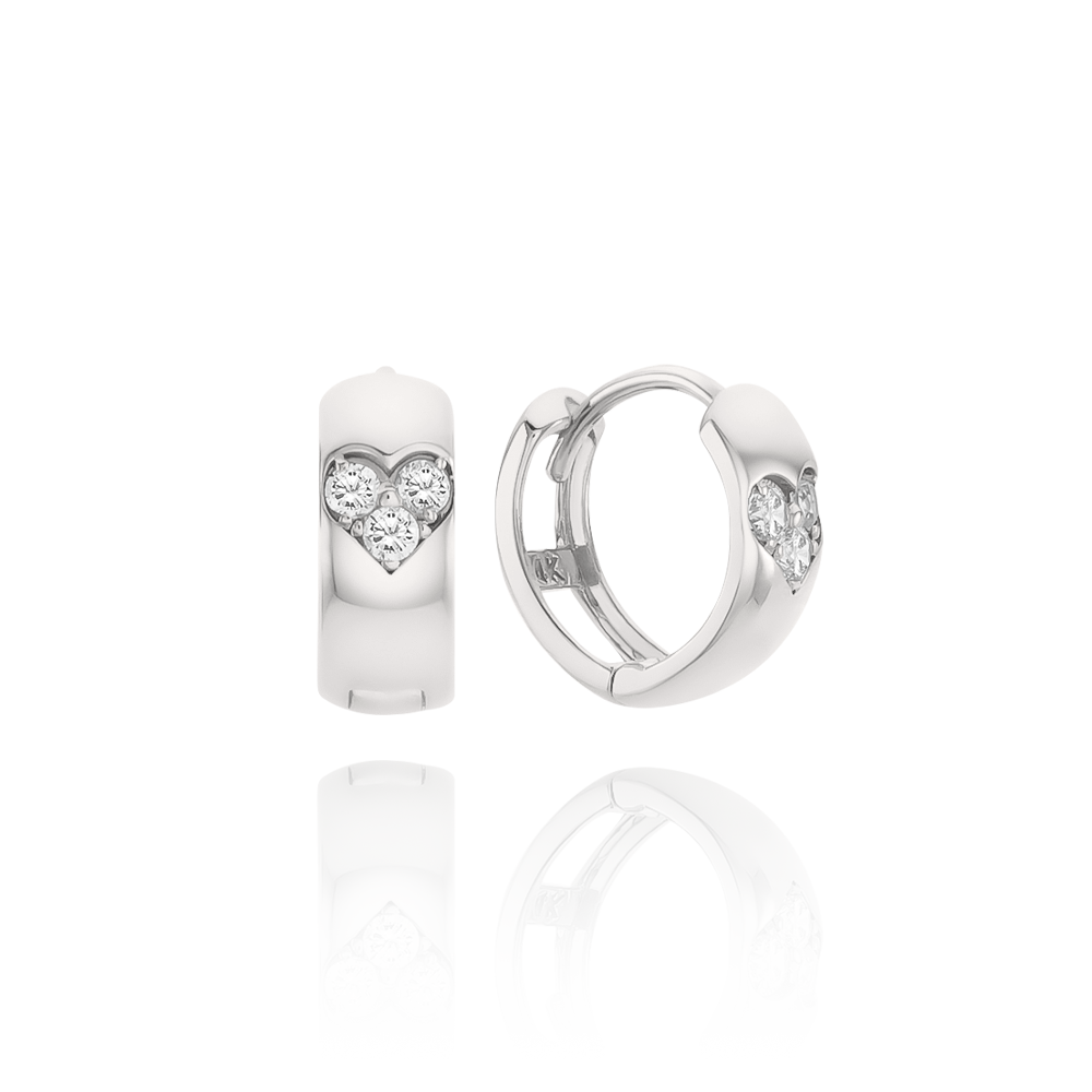 Rounding heart Earrings ETRM4410