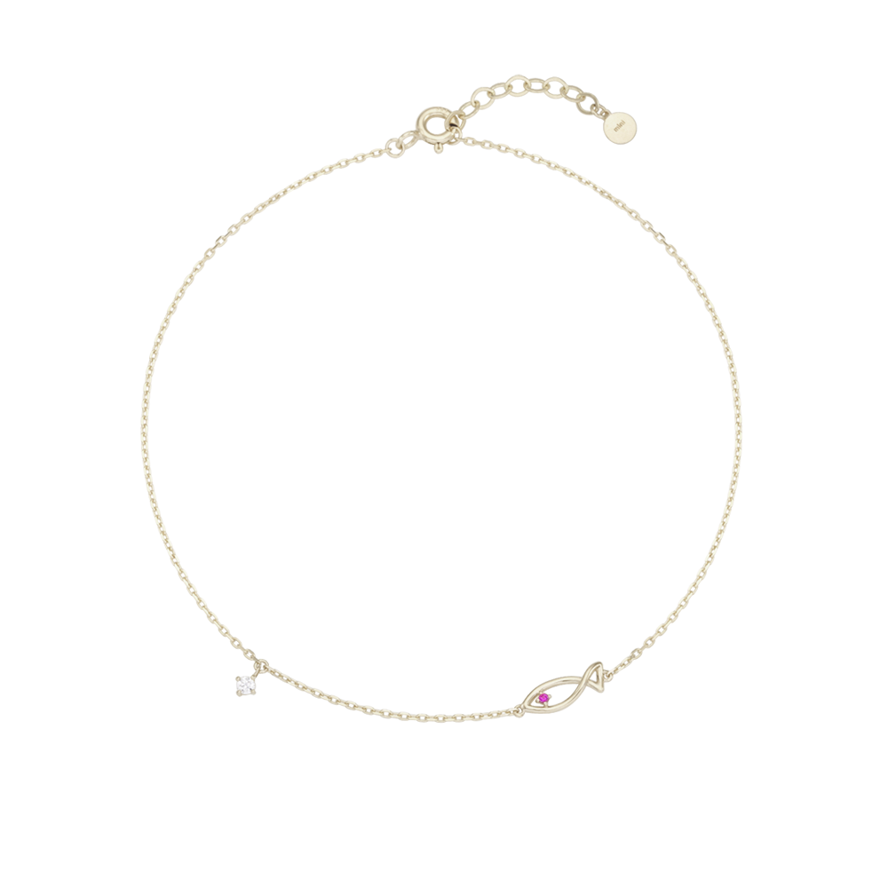 Fish point Anklet FMSM4064