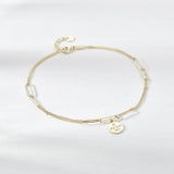 New York coin link Anklet FRTM4010