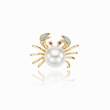 PEARL IN THE CRAP BROOCH MPAM4031