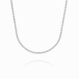 Tennis Round cut Necklace NAAM1001