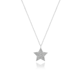 Lab grown Diamonds Large Star Diamond Necklace NAAM4030L