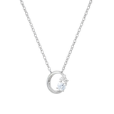 [DIA] 0.1CT Round Shining Necklace NJUS4018D