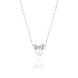 [Magnolia] Floreo twin pearl Necklace NLKS4197L