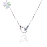 Blue Diamond Link Necklace NNTM4079L