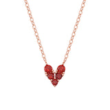 [70% OFF] 10K Gold Love Heart Necklace NOOM0223