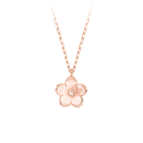 Blooming Mother-of-pearl Necklace NTRM4084