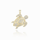 THE OCEAN TURTLE PENDANT PDIM4009