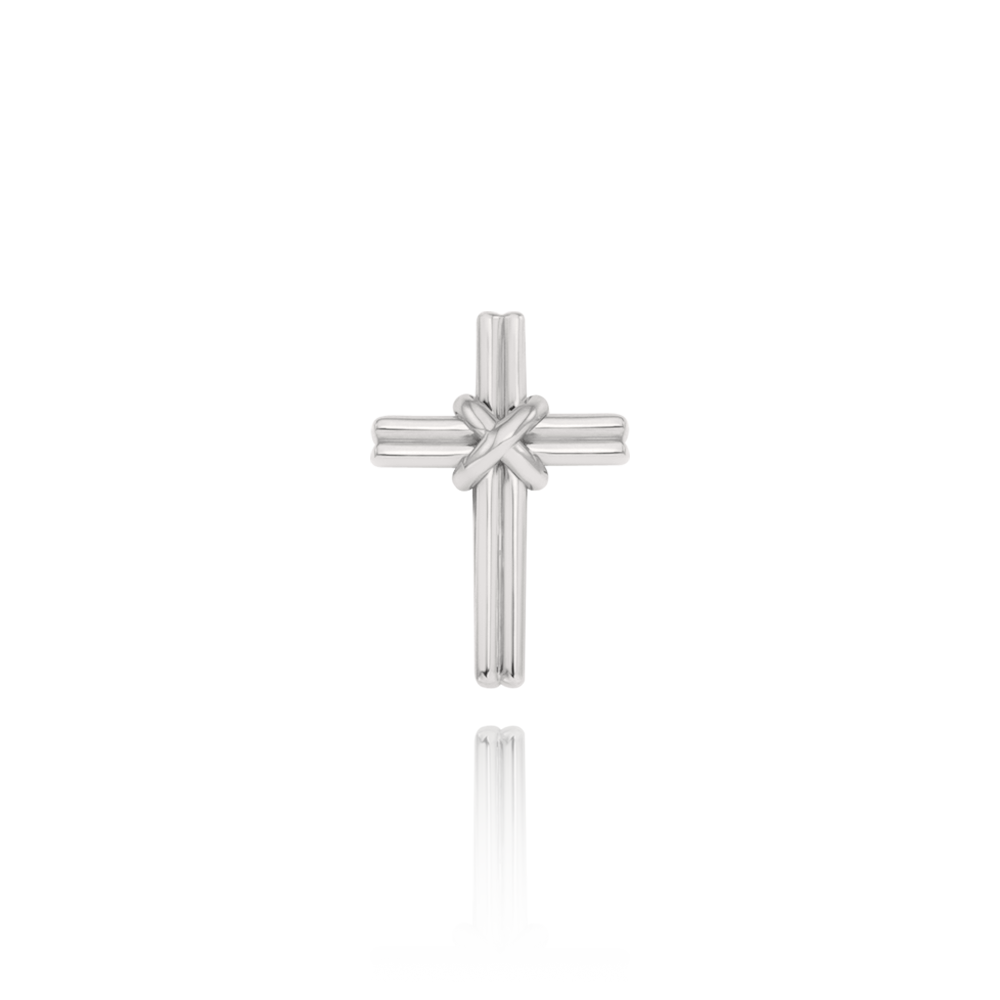 Voided tie cross Pendant PETM4083