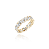 [DIA-Lab] [Dazzling] Flora Faircut Eternity Ring RLKM4089L