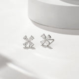 [DIA-Lab] [Dazzling] Flora Basic Earrings ELKS4200L