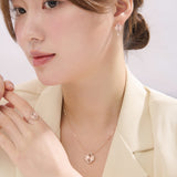 [DIA-Lab] [Dazzling] Dazzling Drop Earrings ELKS4199L