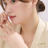 [DIA-Lab] [Dazzling] Dazzling Drop Earrings ELKS4199L