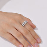 [DIA-0.1ct] Half Bridge Ring  RJUM4081L