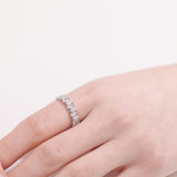 [DIA-Lab] [Dazzling] Flora Faircut Eternity Ring RLKM4089L