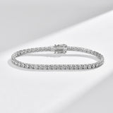 [miniDIAMOND] 14K 0.1ct Tennis Bracelet BAAM4006L