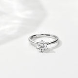 [DIA-1.0ct] Classic 6 Prong Setting Ring  RJUS4078L