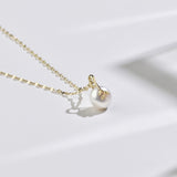 Garden Button Pearl Pendant PJUM4061