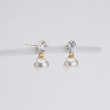 Pearl drop Earrings ENOM4186